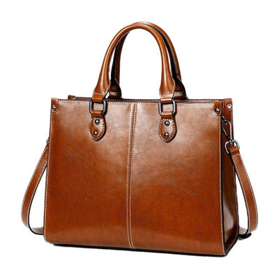 Grace™ | Klassische Leder Tote Bag