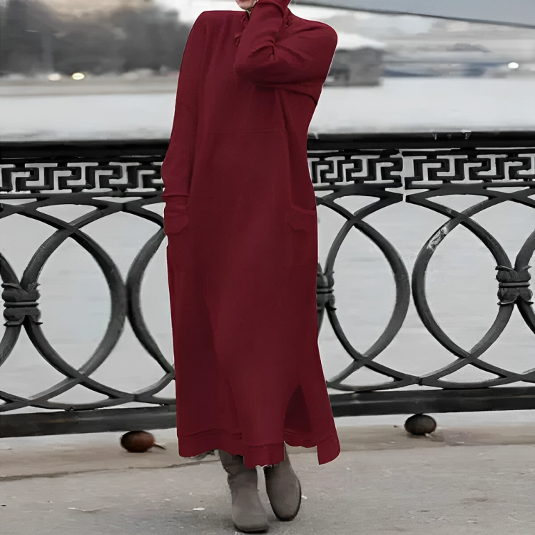 GRETA | Bequemes Winterkleid