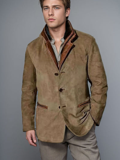 Henri | Herren-Wildlederjacke