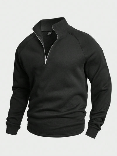 Antonio | Zip-up mit halbem Reißverschluss