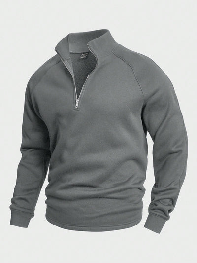 Antonio | Zip-up mit halbem Reißverschluss