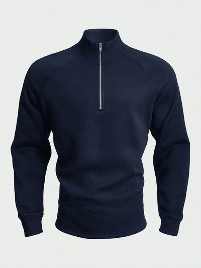 Antonio | Zip-up mit halbem Reißverschluss