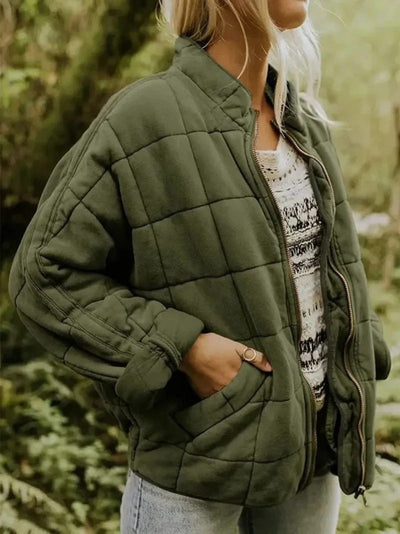 Narcisa | Gefütterte Jacke mit elegantem Oversize-Look.