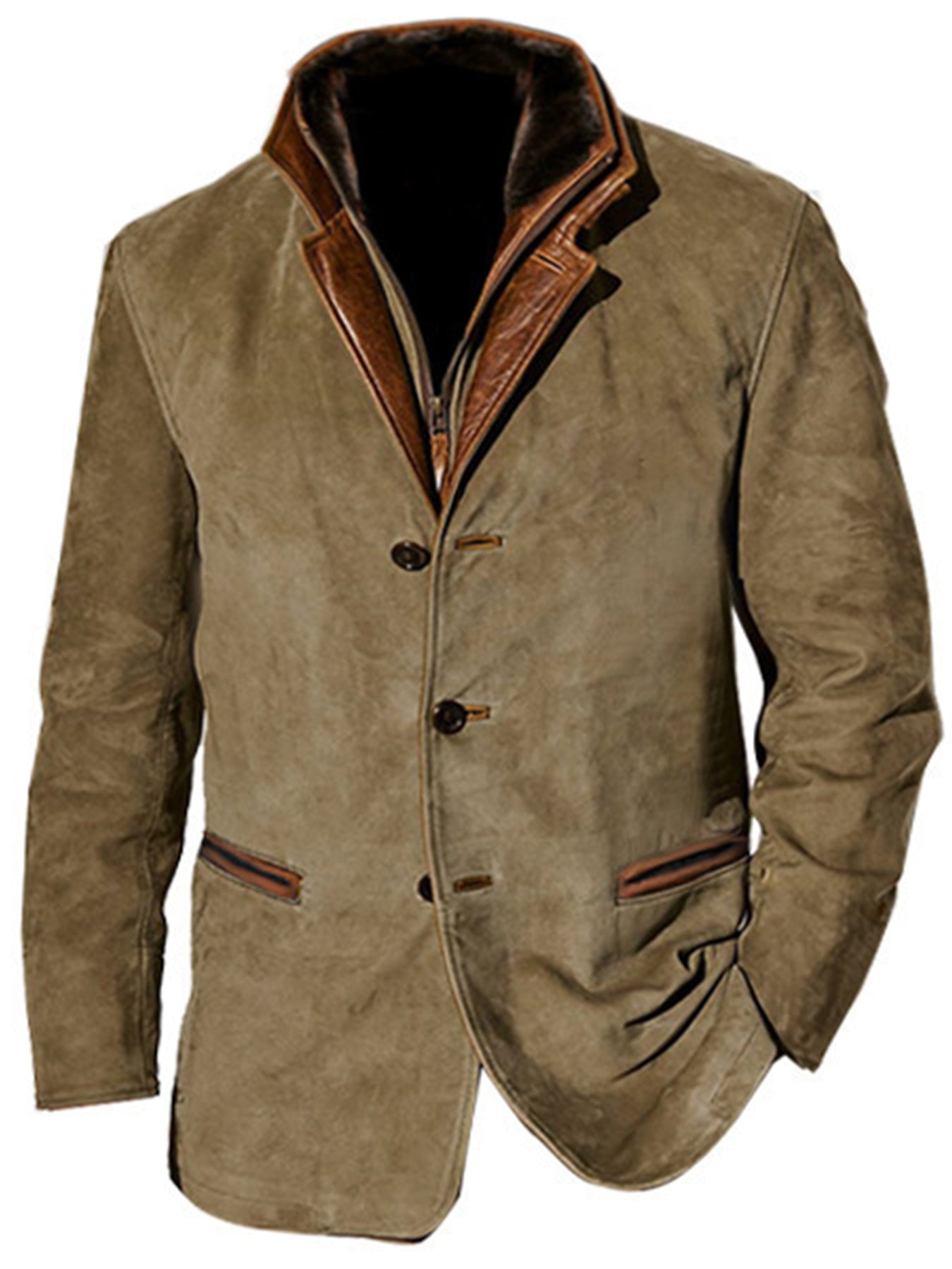 Henri | Herren-Wildlederjacke