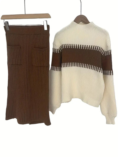 Milava™ Anastasia Panel Strick Co-Ord