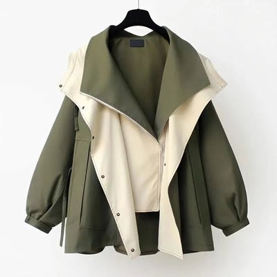 Adalia | Elegante Jacke mit Schutz vor schlechtem Wetter und Wind