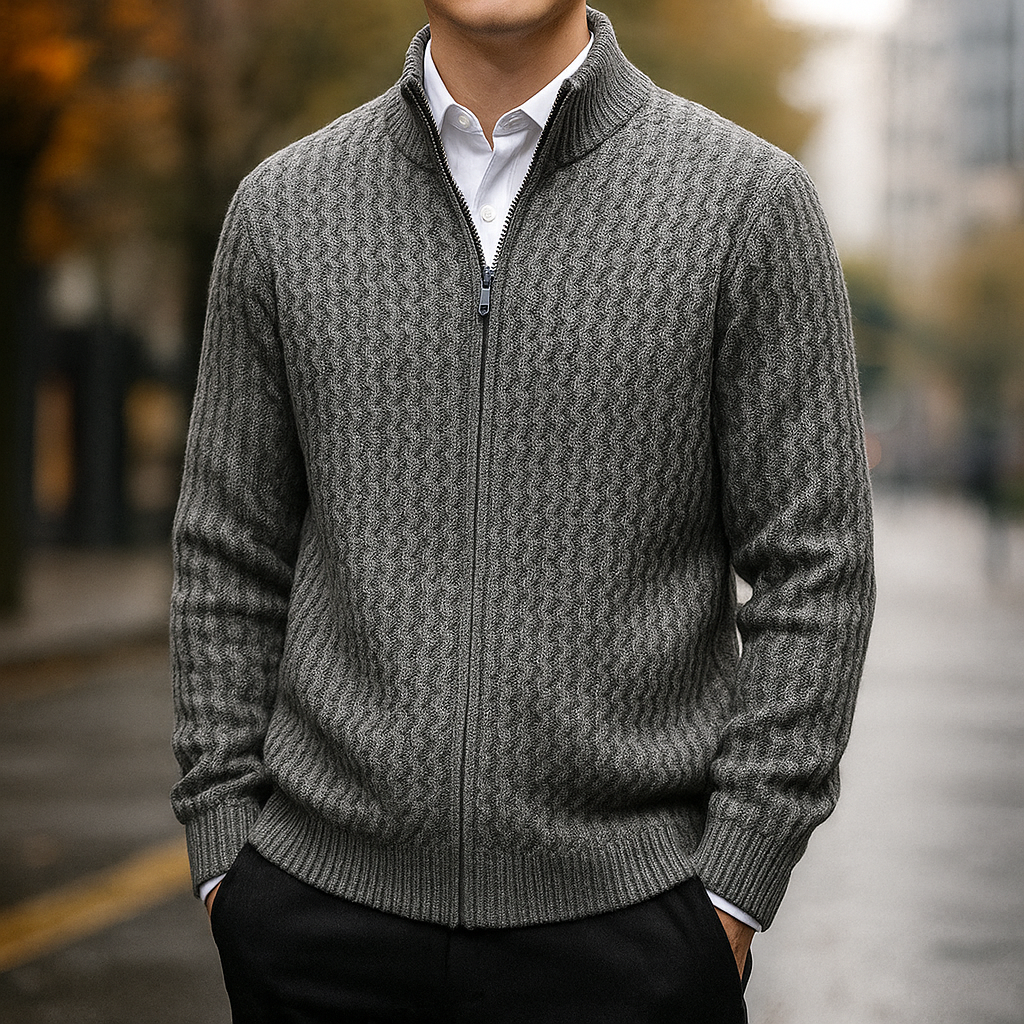 Belmont™ – Merino-Woll-Zip-Pullover