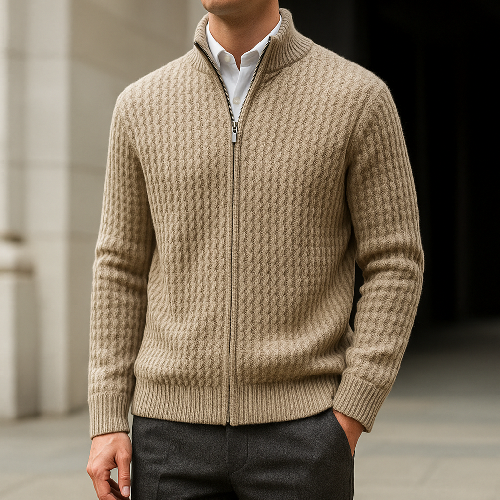 Belmont™ – Merino-Woll-Zip-Pullover