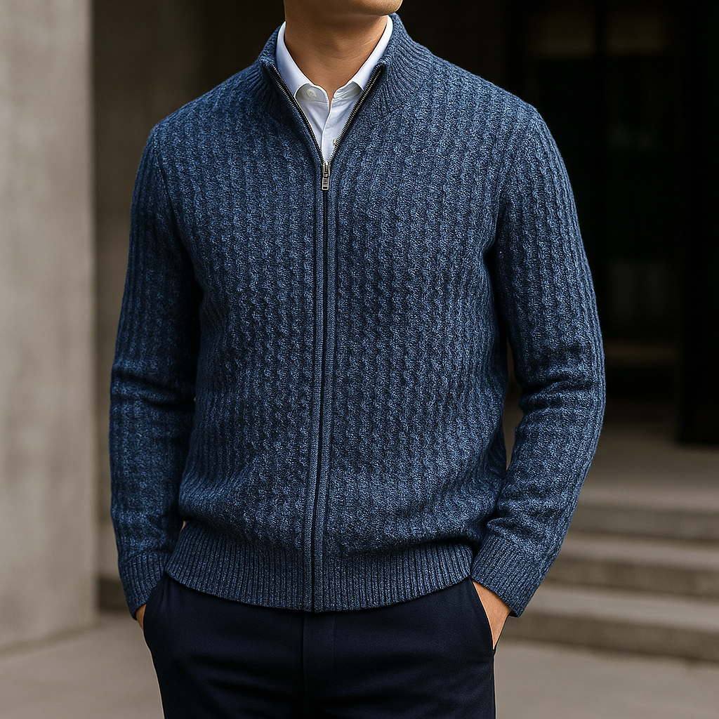 Belmont™ – Merino-Woll-Zip-Pullover