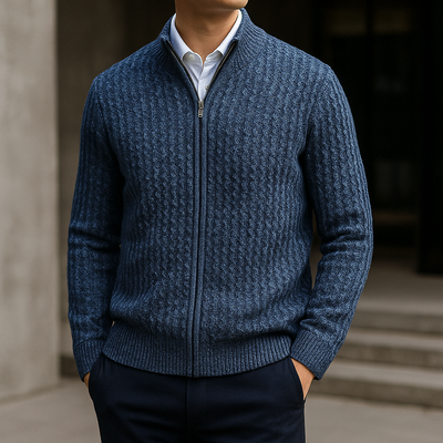 Belmont™ – Merino-Woll-Zip-Pullover