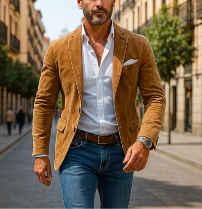 DANIEL | Freizeitjacke aus Wildleder