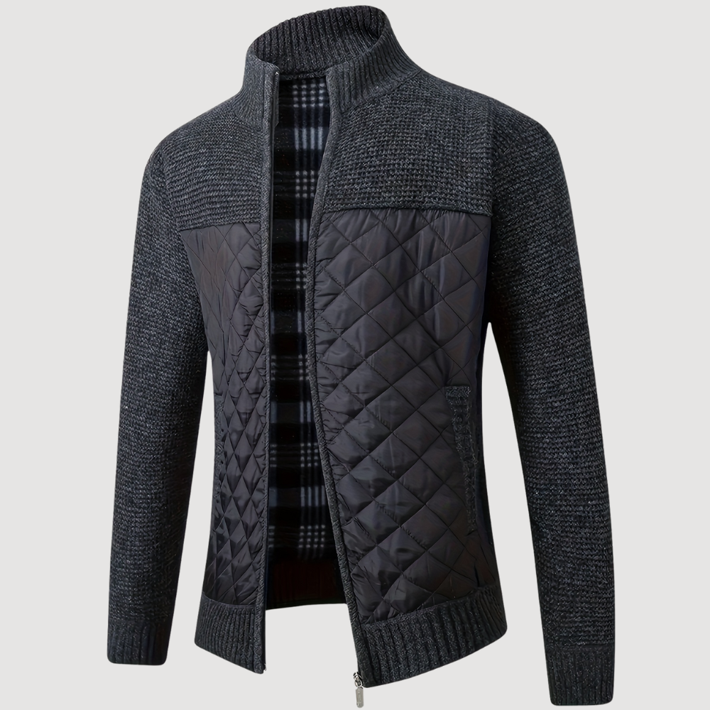 Alaric | Herren Zip-Kardigan