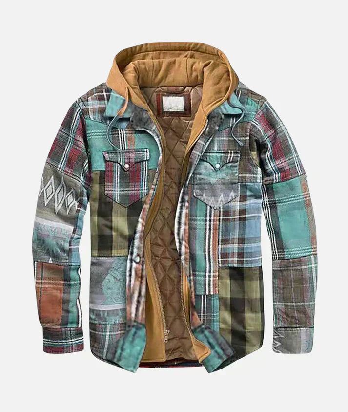 Karierter Patchworkjacke™