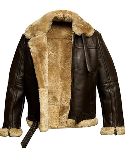 PEDRO | Gepolsterte Lederjacke