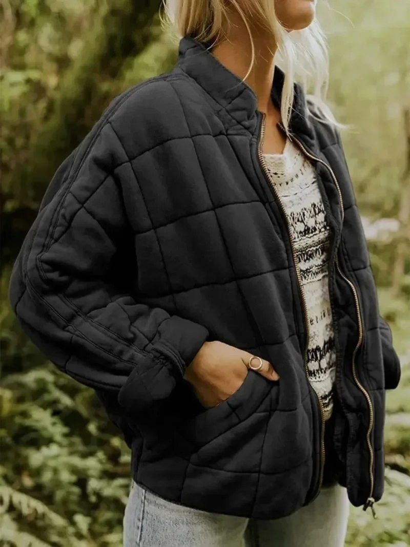 Narcisa | Gefütterte Jacke mit elegantem Oversize-Look.