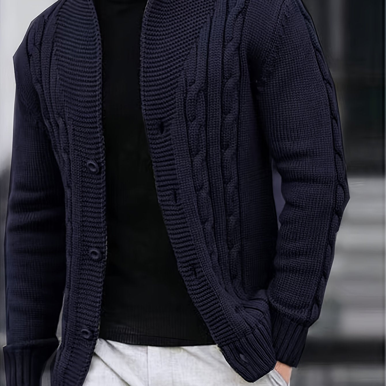 Léonard | Knopf-Cardigan aus Strick
