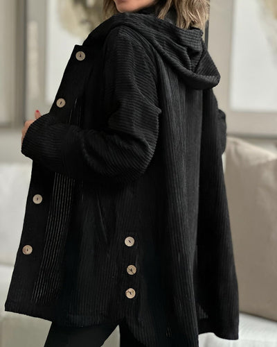 Ibby | Gemütliche Cordjacke mit Kapuze