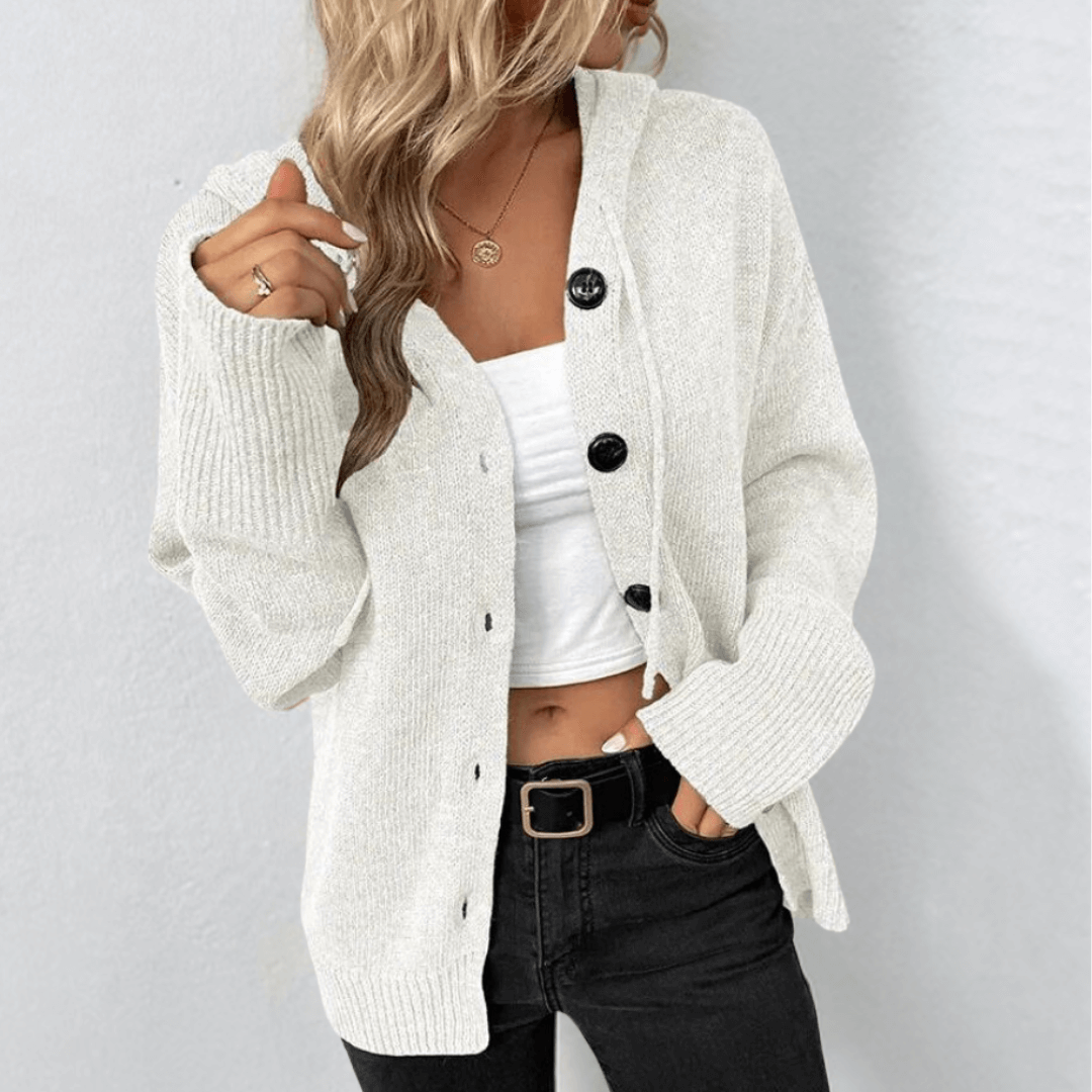 Brittan | Strick-Cardigan mit Knöpfen