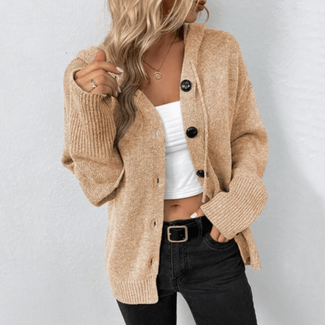 Brittan | Strick-Cardigan mit Knöpfen