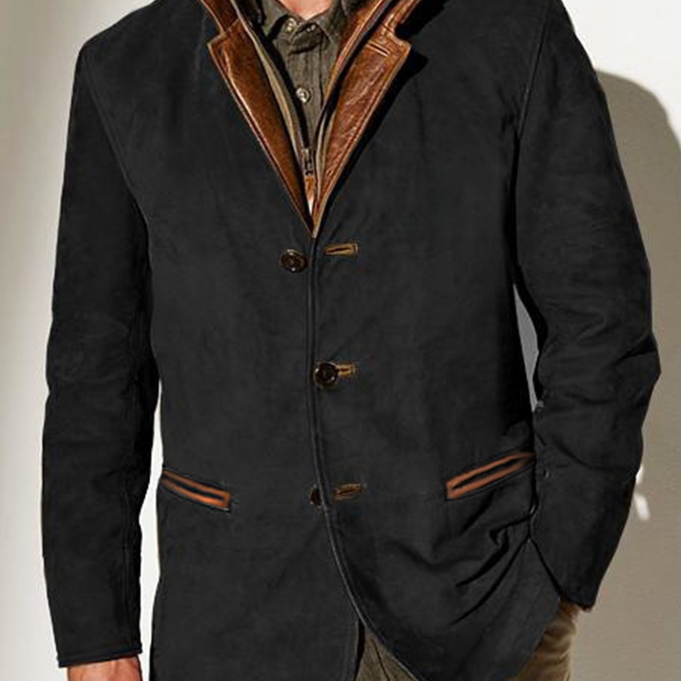 Henri | Herren-Wildlederjacke