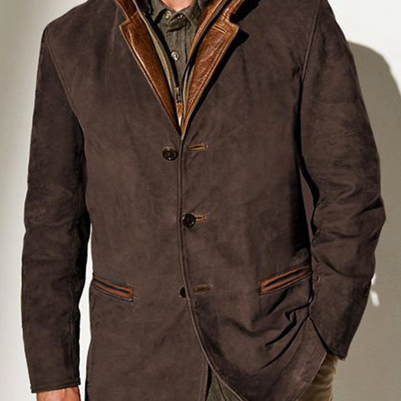 Henri | Herren-Wildlederjacke
