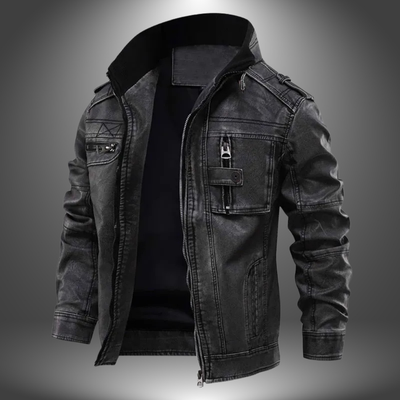 Beta | Herren Echtleder Handwerkerjacke