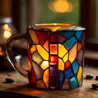 Mosaik | Becher – Handgefertigter Regenbogen in deinen Händen