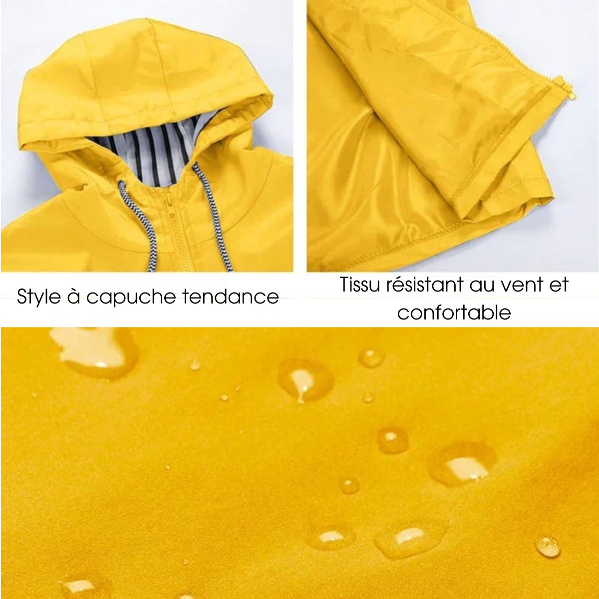 Ashlie | Wasserdichte und winddichte Jacke