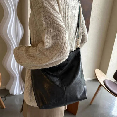 Agnes™ | Vintage Leder Schultertasche