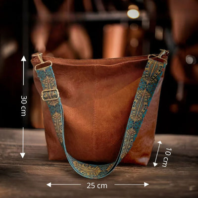 Agnes™ | Vintage Leder Schultertasche