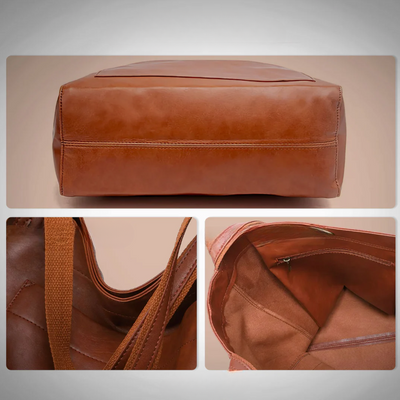 Elvira™ | Moderne Leder-Schultertasche