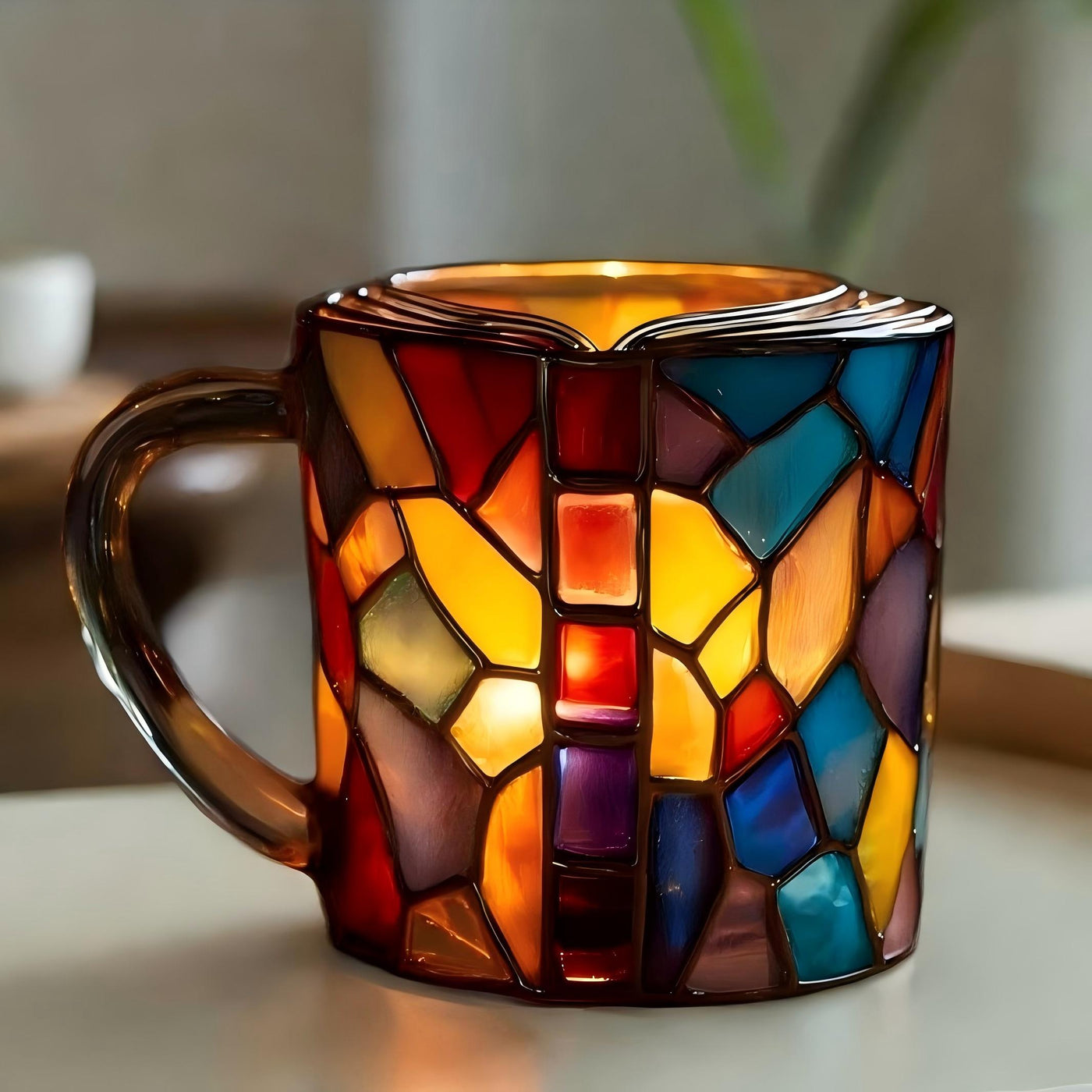 Mosaik | Becher – Handgefertigter Regenbogen in deinen Händen