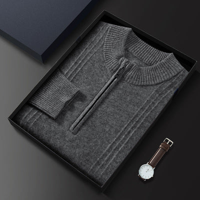 Cardigan - Weicher Mischgewebe-Dichtstrick und behält flache Form