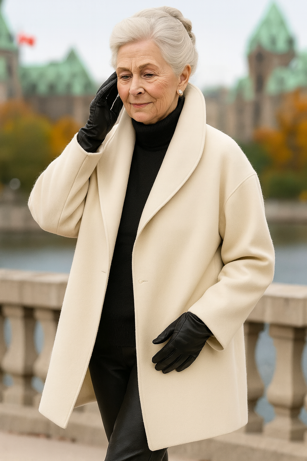 Juana | Eleganter Herbstmantel