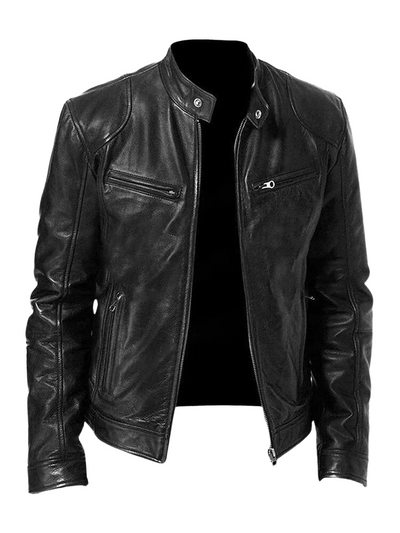 JAVIER | Saisonale Lederjacke