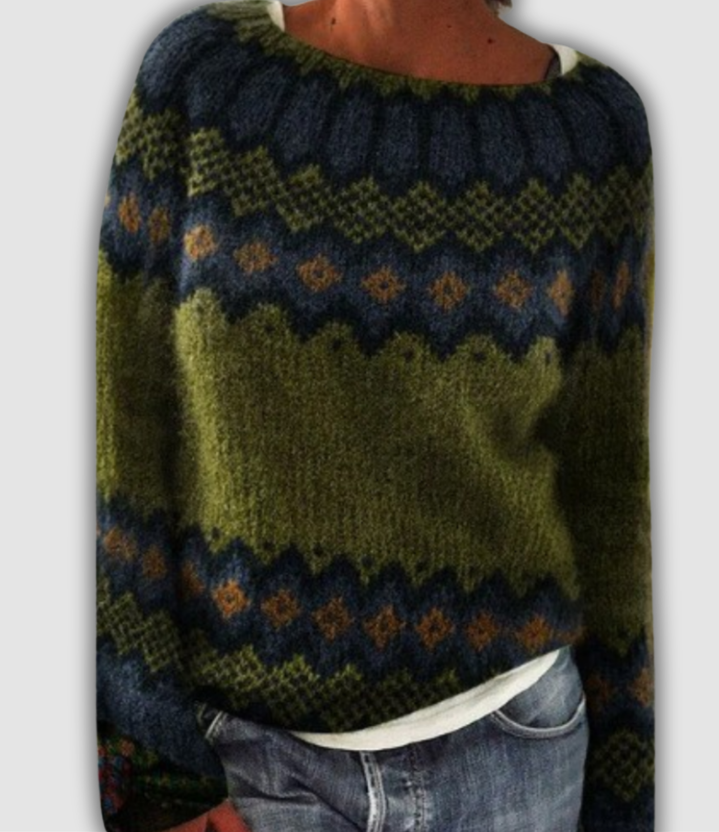 Malea | Gemütlicher Retro-Pullover