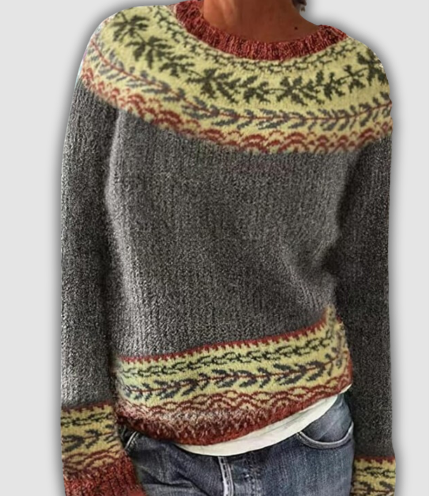 Anouk | Gemütlicher Retro-Pullover