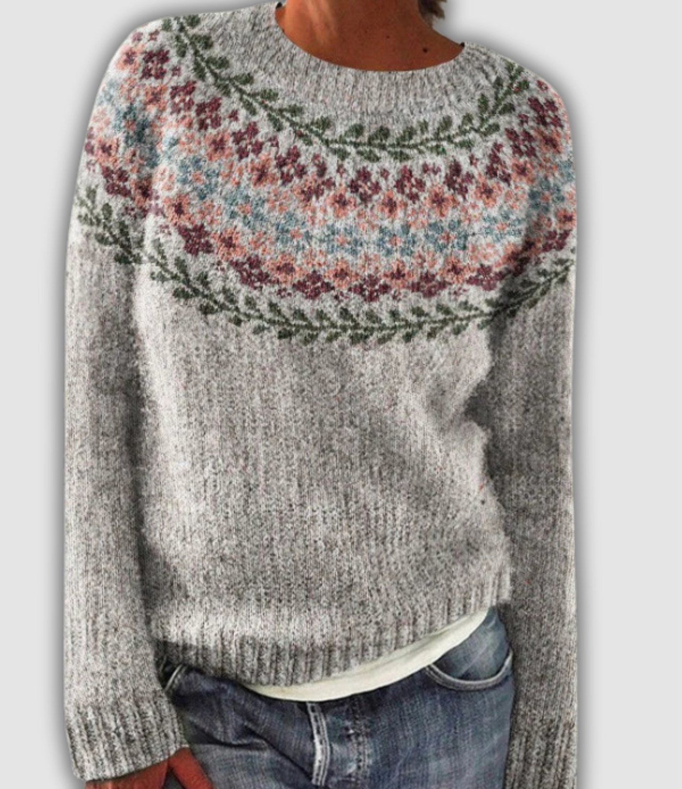 Kaia | Gemütlicher Retro-Pullover