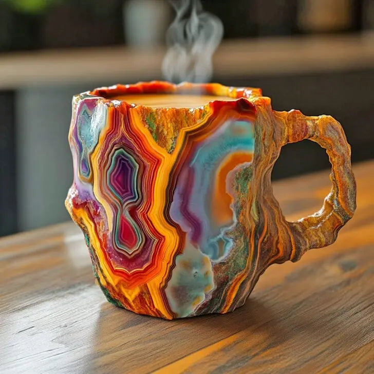 Mineral Kristall Kaffeetassen