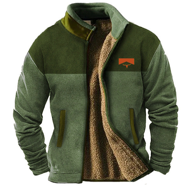 Mathéo – Herren Freizeit-Fleecejacke