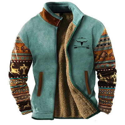 Mathéo – Herren Freizeit-Fleecejacke
