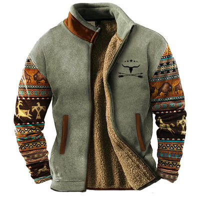 Mathéo – Herren Freizeit-Fleecejacke
