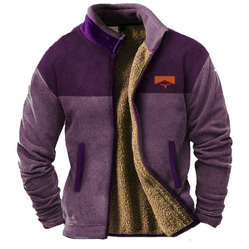 Mathéo – Herren Freizeit-Fleecejacke