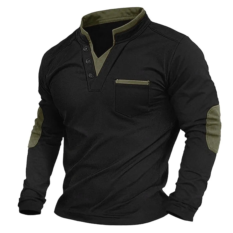 Beeckhoven™ | Herren V-Ausschnitt Sweatshirt