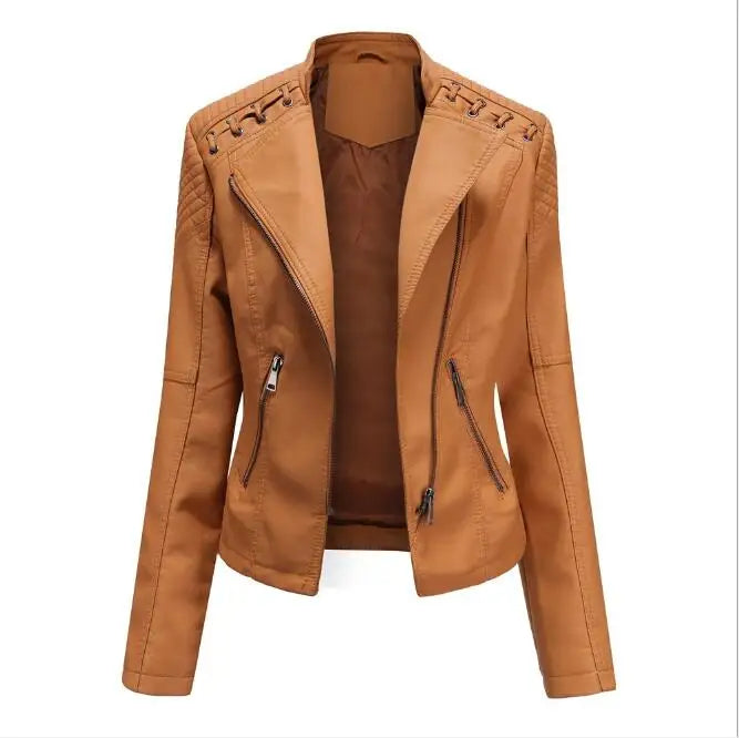 CLARA - LEDERJACKE