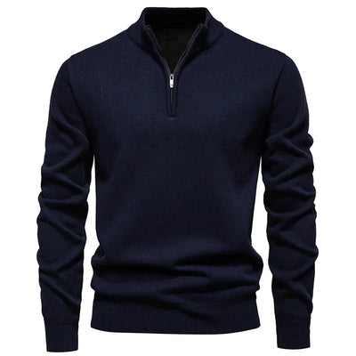 Brompton™ – Verfeinertes Quarter-Zip Strick