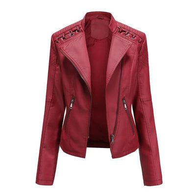 CLARA - LEDERJACKE