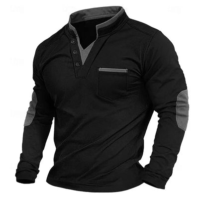 Beeckhoven™ | Herren V-Ausschnitt Sweatshirt
