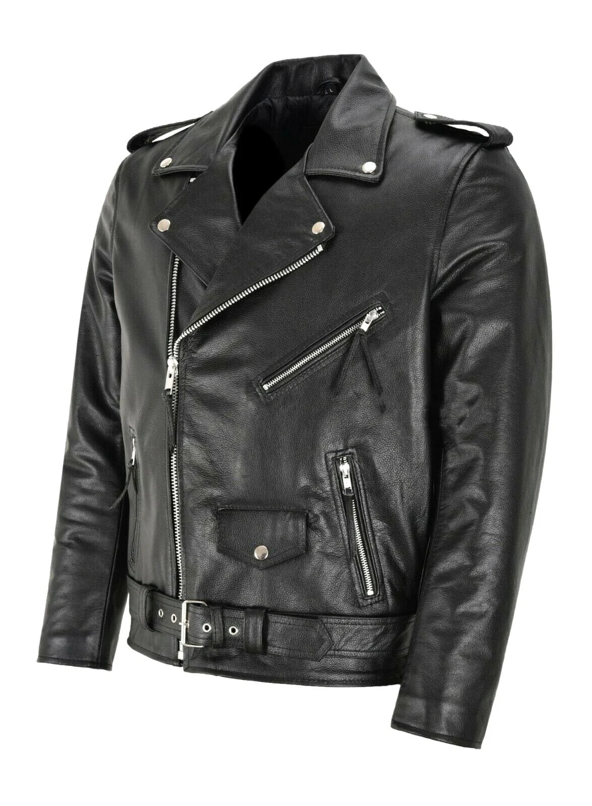 Wójcik™ | Leder Bikerjacke
