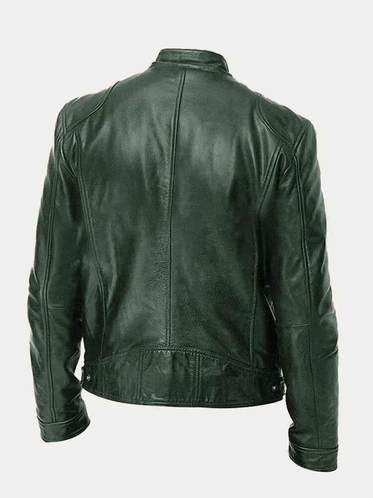 JAVIER | Saisonale Lederjacke